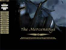 Tablet Screenshot of mercenarys.net